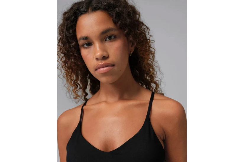 Jordan Sport Essentials Γυναικείο Μπουστάκι Μαύρο, Λευκό