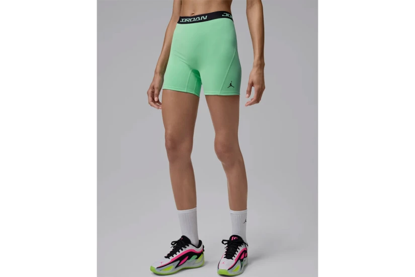 Jordan Sport Essentials Dri-FIT High-Waisted Γυναικείο Κοντό Κολάν Βεραμάν, Μαύρο