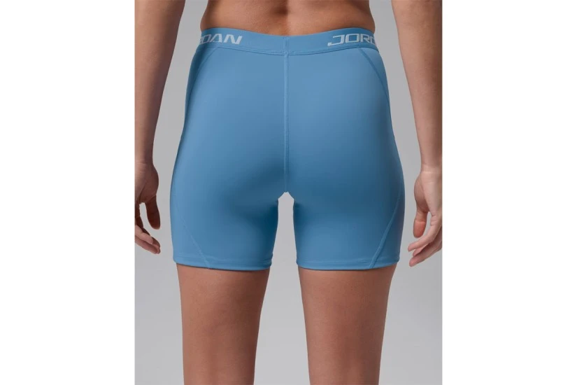 Jordan Sport Essentials Dri-FIT High-Waisted Γυναικείο Κοντό Κολάν Σιέλ