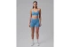 Jordan Sport Essentials Dri-FIT High-Waisted Γυναικείο Κοντό Κολάν Σιέλ