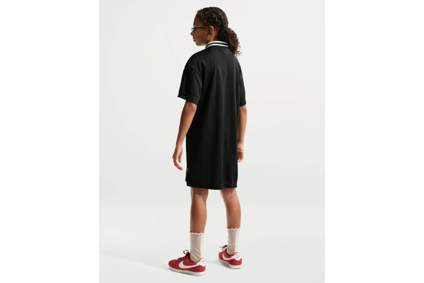 Nike Sportswear Jersey Παιδικό Φόρεμα Mini Μαύρο, Λευκό