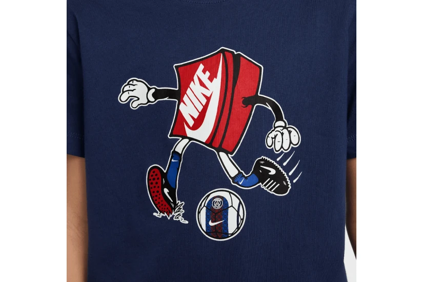Nike Paris Saint-Germain Παιδικό Κοντομάνικο T-Shirt Μπλε Σκούρο
