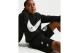 Nike Sportswear Club French Terry Παιδική Αθλητική Βερμούδα Μαύρη, Λευκή