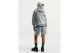 Nike Sportswear Club French Terry Παιδική Αθλητική Βερμούδα Γκρι Ανοιχτό, Μαύρη