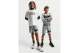 Nike Sportswear Club French Terry Παιδική Αθλητική Βερμούδα Γκρι Ανοιχτό, Μαύρη
