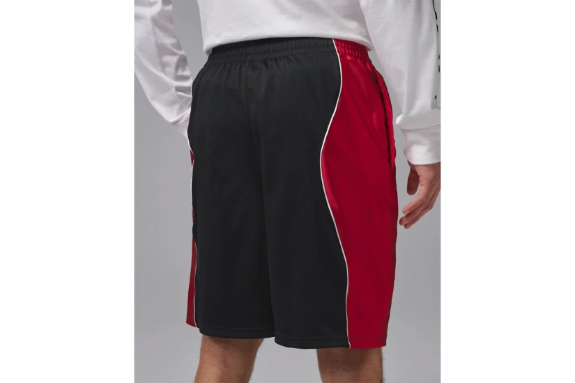 Jordan Sport Dri-FΙΤ Y2K Ανδρική Μπασκετική Βερμούδα Μαύρη, Κόκκινη, Λευκή