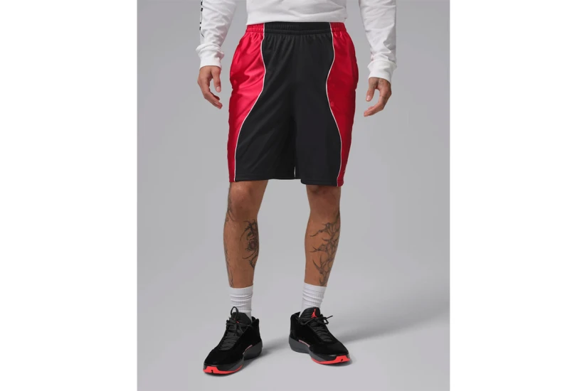 Jordan Sport Dri-FΙΤ Y2K Ανδρική Μπασκετική Βερμούδα Μαύρη, Κόκκινη, Λευκή
