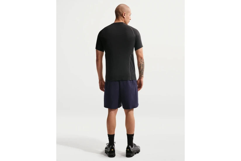 Nike Tech Dri-FIT Ανδρικό Κοντομάνικο T-Shirt Μαύρο, Ανθρακί