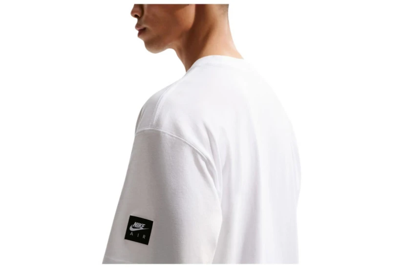 Nike Sportswear Ανδρικό Κοντομάνικο T-Shirt Λευκό, Μαύρο