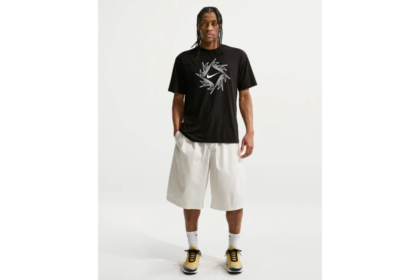 Nike Sportswear Ανδρικό Κοντομάνικο T-Shirt Μαύρο, Λευκό