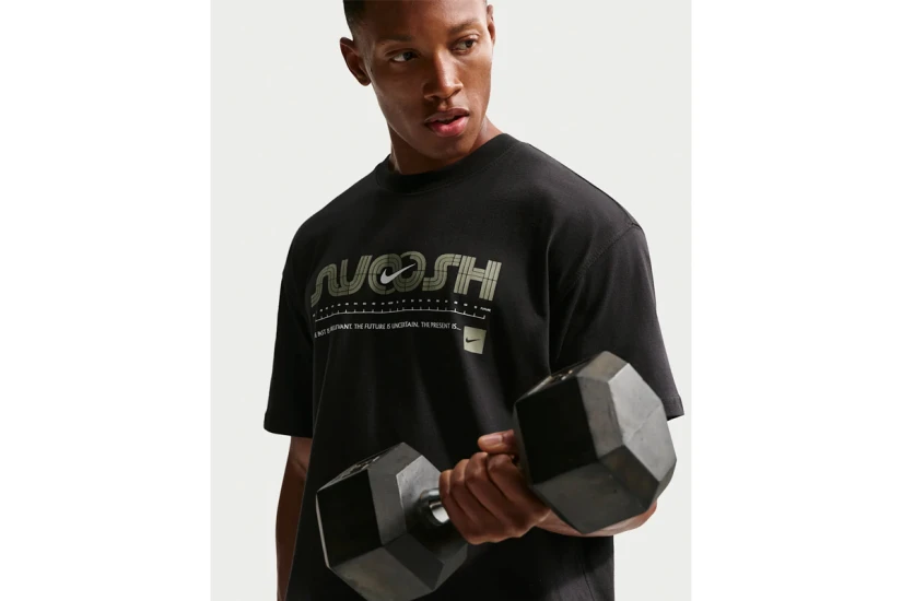 Nike Training Ανδρικό Κοντομάνικο T-Shirt Μαύρο