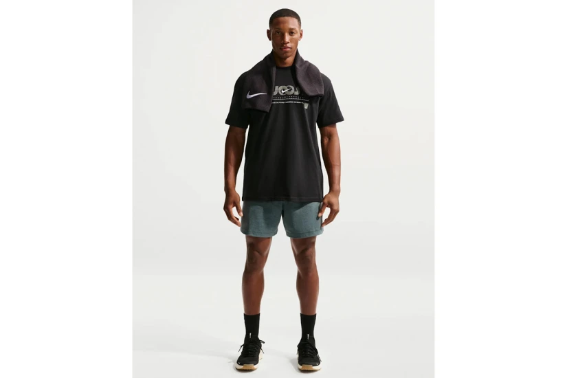 Nike Training Ανδρικό Κοντομάνικο T-Shirt Μαύρο