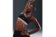 Nike Indy Dri-FIT Γυναικείο Μπουστάκι Λευκό, Μαύρο