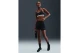 Nike Indy Dri-FIT Γυναικείο Μπουστάκι Λευκό, Μαύρο