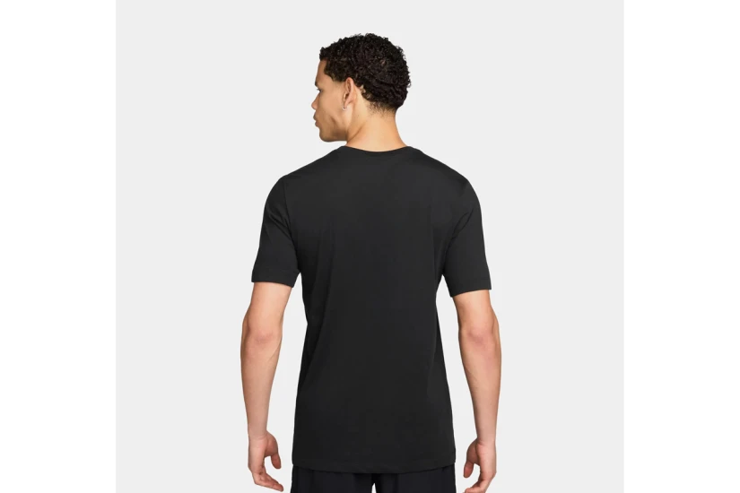 Nike Dri-FΙΤ Ανδρικό Κοντομάνικο T-Shirt Μαύρο, Λευκό