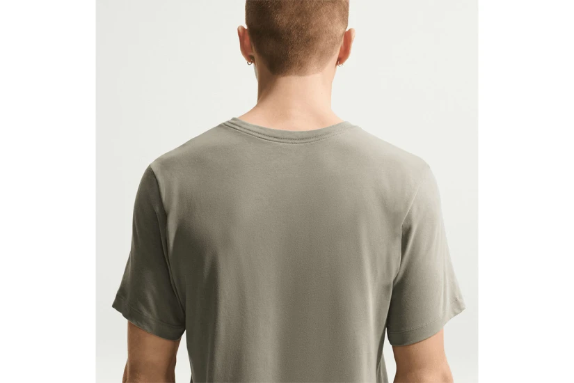 Nike Dri-FΙΤ Ανδρικό Κοντομάνικο T-Shirt Χακί