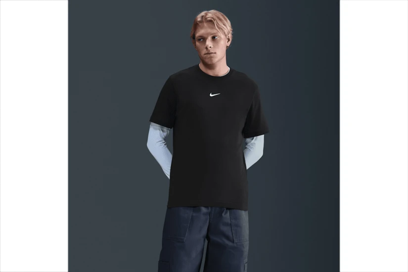 Nike Sportswear Ανδρικό Κοντομάνικο T-Shirt Μαύρο