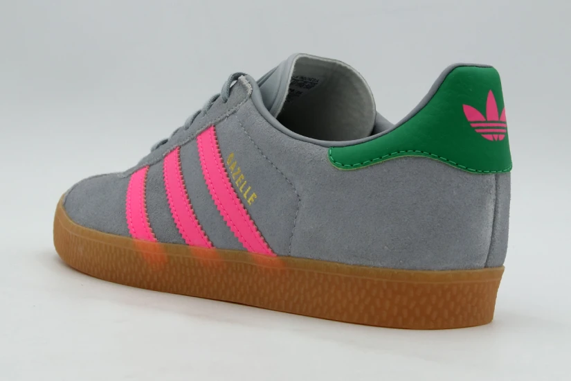 Adidas Originals Gazelle Sneakers Γκρι, Ρoζ Φλούο, Πράσινα, Καφέ