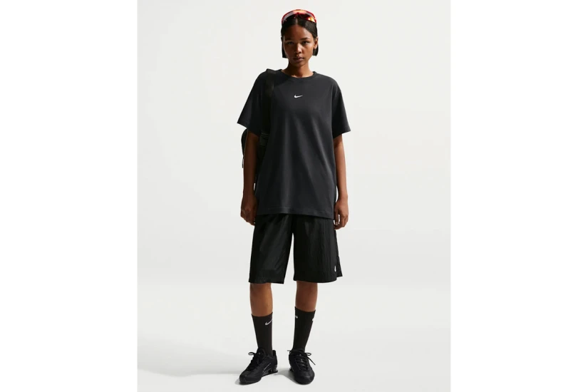 Nike Sportswear Classic Oversized Γυναικείο Κοντομάνικο T-Shirt Μαύρο