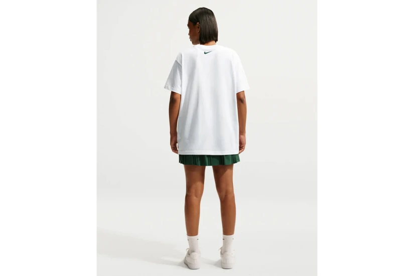 Nike Oversized Graphic Γυναικείο Κοντομάνικο T-Shirt Λευκό