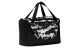 Nike Brasilia All Over Print Αθλητικός Σάκος Μαύρος, Εκρού 24L
