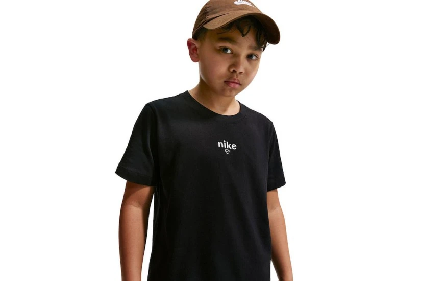 Nike Παιδικό Κοντομάνικο T-Shirt Μαύρο, Διάφορα Χρώματα