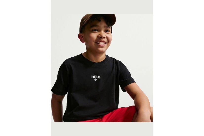 Nike Παιδικό Κοντομάνικο T-Shirt Μαύρο, Διάφορα Χρώματα