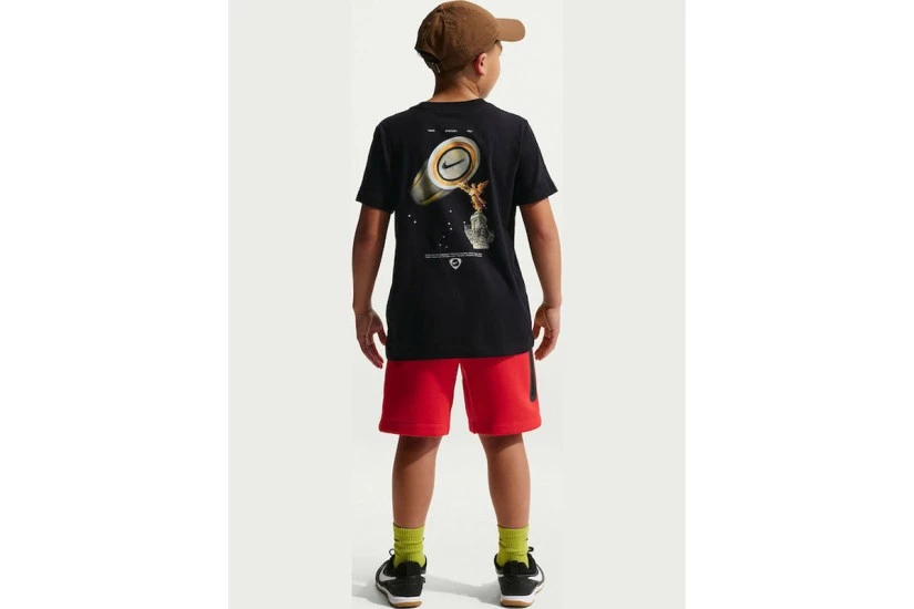 Nike Παιδικό Κοντομάνικο T-Shirt Μαύρο, Διάφορα Χρώματα