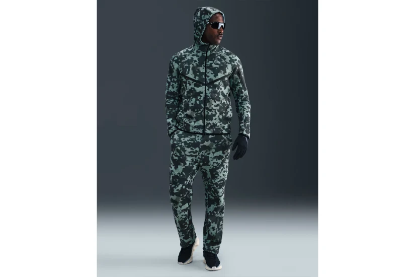 Nike Tech Open-Hem Fleece Camo Ανδρικό Παντελόνι Φόρμας