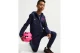 Nike F.C. Barcelona Tech Fleece Παιδική Βαμβακερή Ζακέτα με Κουκούλα Μπλε Σκούρο, Χρυσή, Κόκκινη