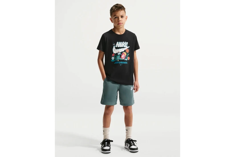Nike Sportswear Παιδικό Κοντομάνικο T-Shirt Μαύρο