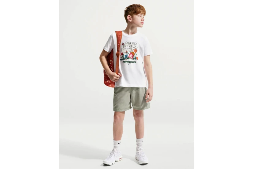 Nike Sportswear Παιδικό Κοντομάνικο T-Shirt Λευκό