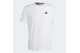 Adidas Performance Ανδρικό Κοντομάνικο Αθλητικό T-Shirt Λευκό