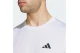 Adidas Performance Ανδρικό Κοντομάνικο Αθλητικό T-Shirt Λευκό