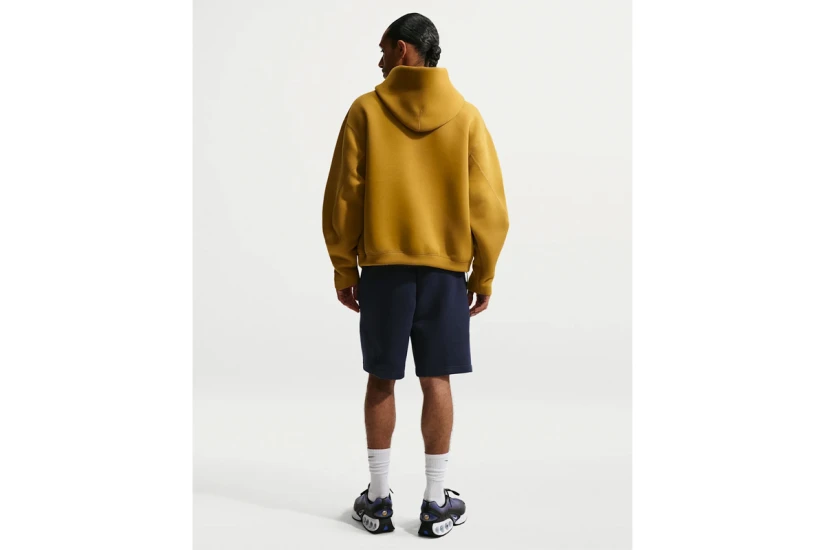 Nike Tech Fleece Ανδρική Αθλητική Βερμούδα Μπλε Σκούρο