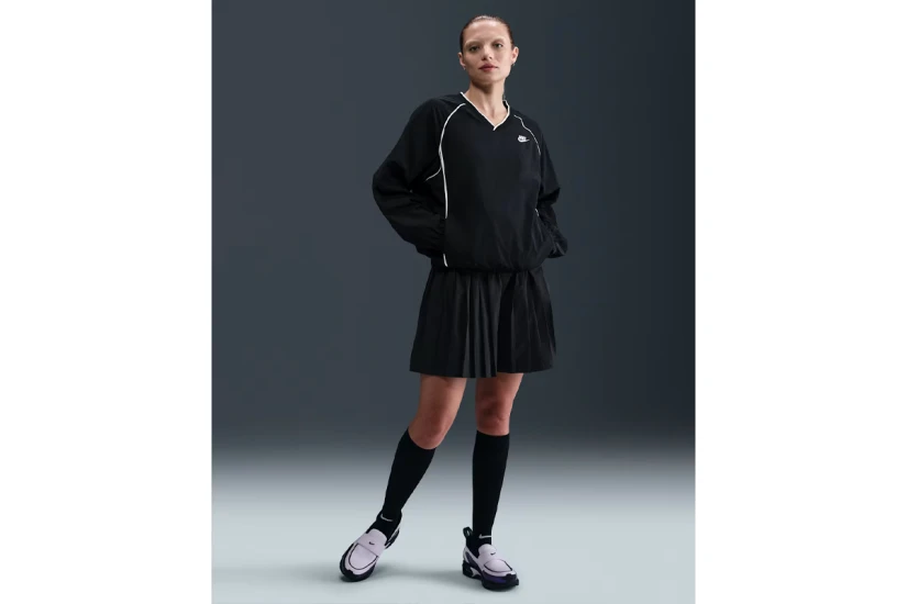 Nike Sportswear Windrunner Γυναικεία Μακρυμάνικη Μπλούζα με V Λαιμό