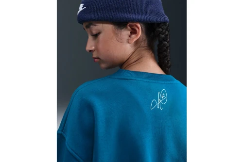 Nike Kylian Mbappe Club Fleece Μπλούζα Με Λαιμόκοψη (IM7449 301)
