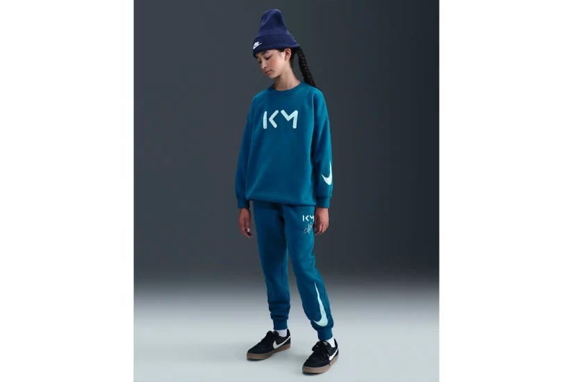Nike Kylian Mbappe Club Fleece Παιδική Μακρυμάνικη Μπλούζα