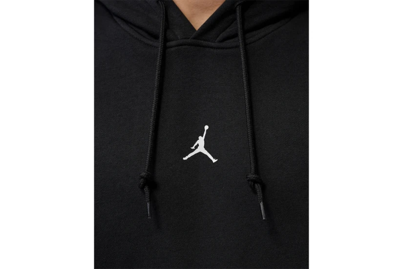 Jordan Sport Crossover Dri-FIT Ανδρική Αμάνικη Μπλούζα με Κουκούλα Μαύρη