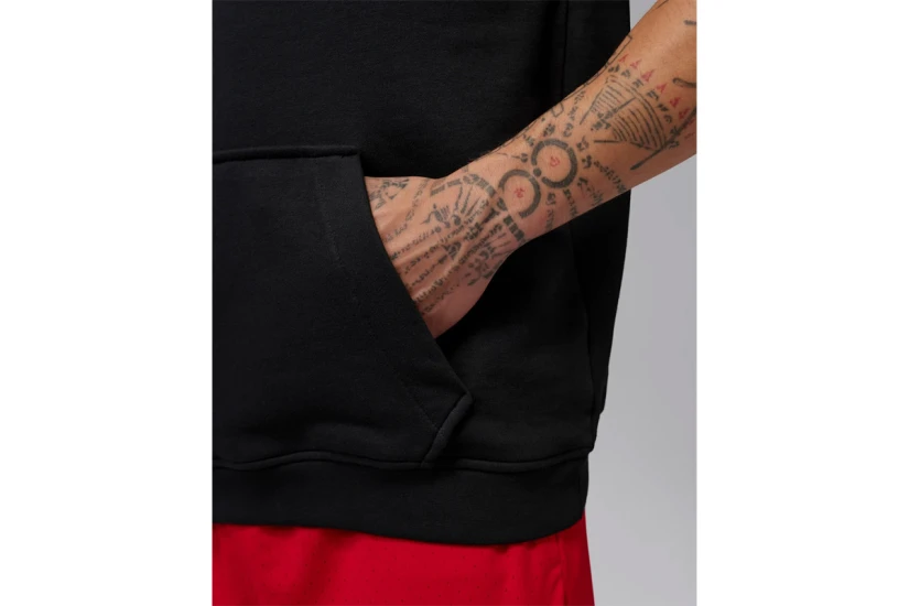 Jordan Sport Crossover Dri-FIT Ανδρική Αμάνικη Μπλούζα με Κουκούλα Μαύρη