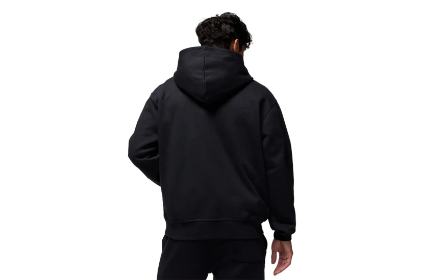 Jordan Jumpman Fleece Ανδρικό Φούτερ με Κουκούλα Μαύρο