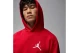 Jordan Jumpman Fleece Ανδρικό Φούτερ με Κουκούλα Κόκκινο