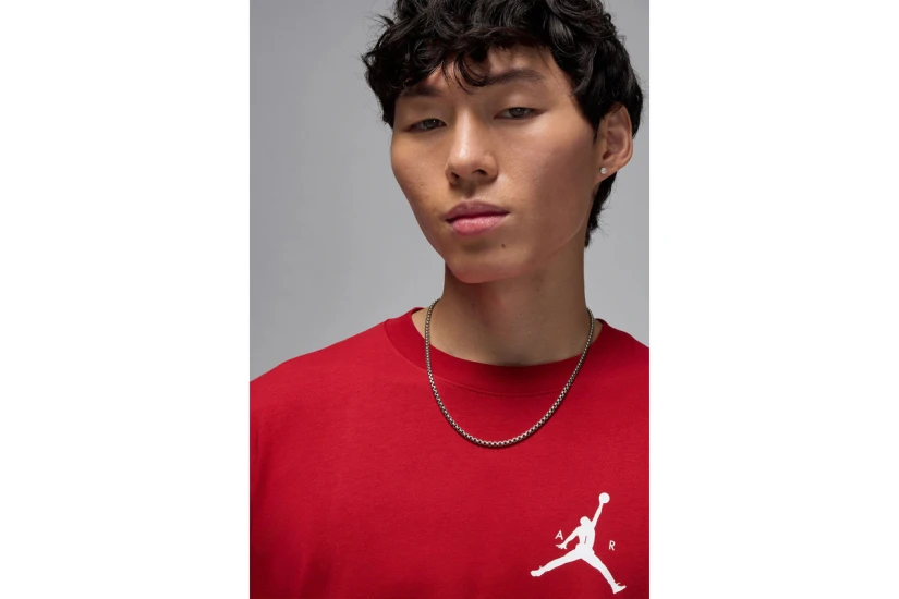 Jordan Jumpman Ανδρικό Κοντομάνικο T-Shirt Κόκκινο