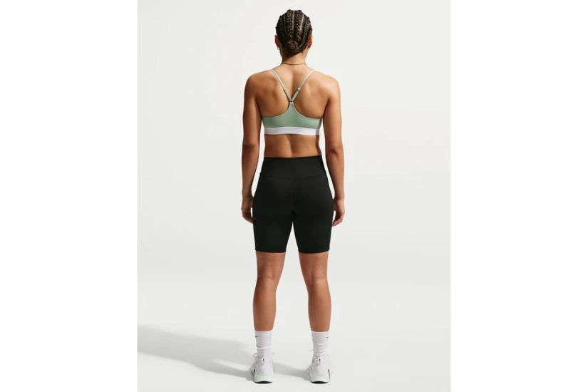 Nike Indy Sports Γυναικείο Μπουστάκι Φυστικί, Λευκό
