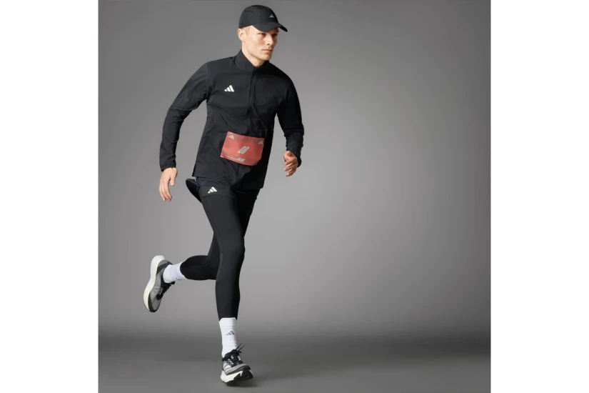 Adidas Performance Adizero Essentials Ανδρικό Μακρύ Κολάν Μαύρο