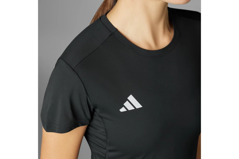 Adidas Performance Adizero Essentials Γυναικείο T-Shirt Μαύρο