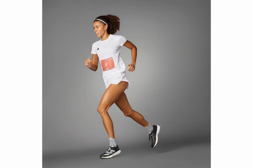 Adidas Performance Adizero Essentials Γυναικείο T-Shirt Λευκό