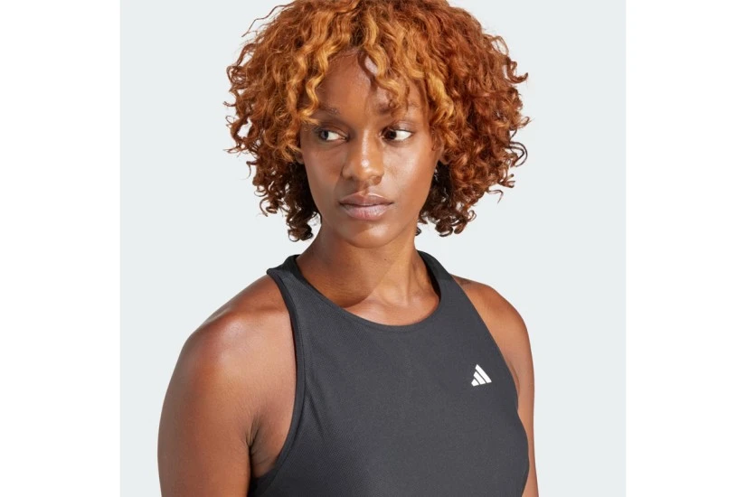 Adidas Performance Own The Run Γυναικεία Αμάνικη Μπλούζα Μαύρη