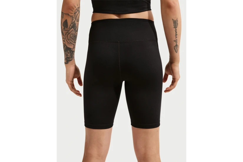 Nike One High-Waisted Γυναικείο Κοντό Κολάν Μαύρο