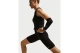 Nike One High-Waisted Γυναικείο Κοντό Κολάν Μαύρο